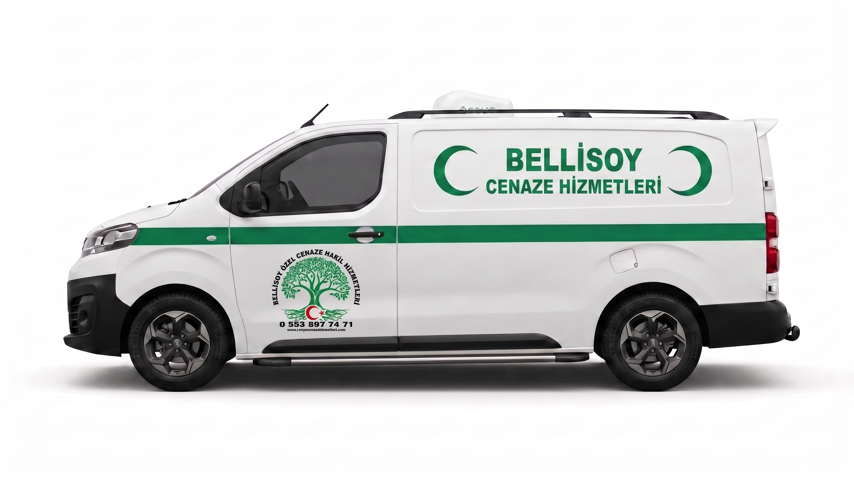 Bellisoy cenaze nakil aracı yan görünüm 3